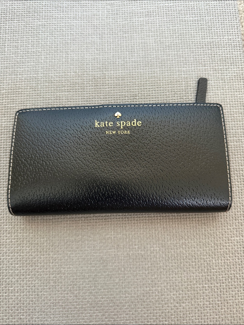 Kate Spade Black Bifold Wallet
